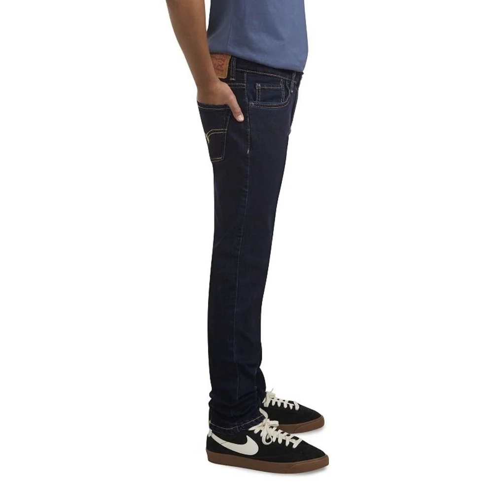 Levi's Boys Dark Blue Slim Jeans, Size 14 Reg - Picture 2 of 5